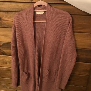 Pink cardigan